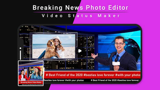 Breaking News Video Maker - Breaking Photos Maker screenshot 5