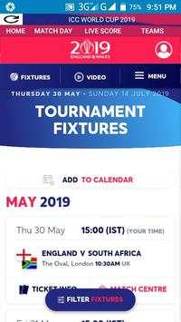 Icc Cricket world cup 2019 screenshot 1