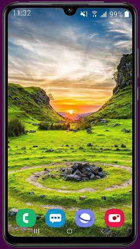 Scenery Live Wallpaper Best HD screenshot 6