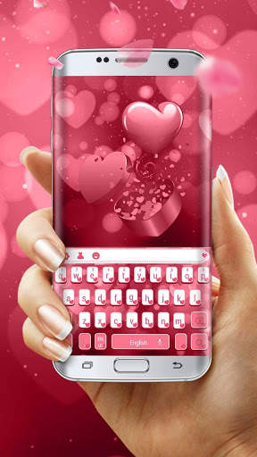 Red Love Rose Valentine Day Keyboard screenshot 2