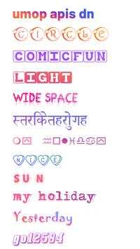 Cool Fonts for Instagram - Stylish Text Fancy Font screenshot 1