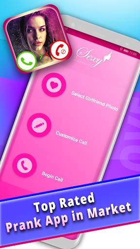 Sexy Girl Friend Calling - Prank Call App screenshot 3