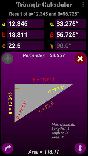 Triangle Calculator screenshot 6