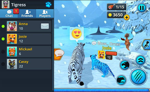 White Tiger Family Sim Online - Animal Simulator screenshot 8