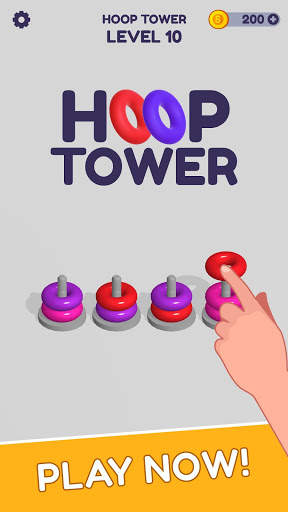 Hoop Stack Puzzle screenshot 5