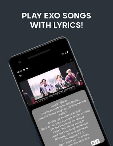 EXO Lyrics Offline screenshot 2