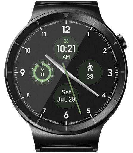Simply Minimal HD Watch Face Widget Live Wallpaper screenshot 17