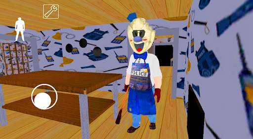 Granny Ice Scream Police: The scary Game Mod screenshot 2