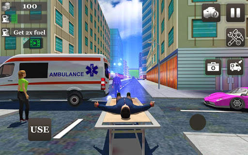 City Ambulance Driving Games screenshot 5