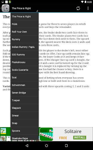 Card Game Rules screenshot 3