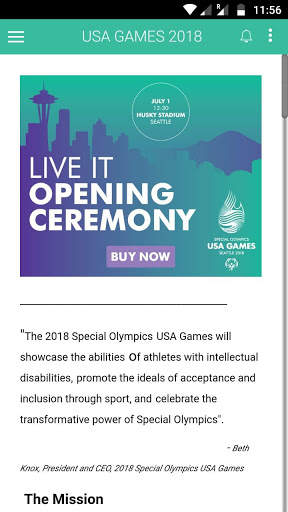 Special Olympics USA Games screenshot 1