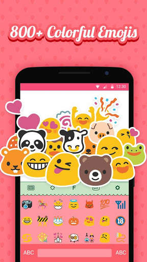 Fruit Keyboard Theme - Strawberry Emoji & Gif screenshot 2