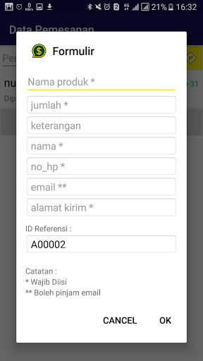 Layanan Pelanggan dan Reseller screenshot 2