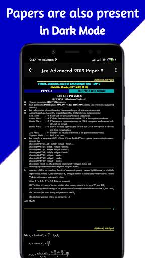 Jee Advanced Solved Papers Offline screenshot 5