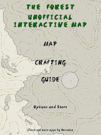 Map for The Forest 13 تصوير الشاشة