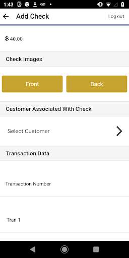 FNB Remote deposit screenshot 3