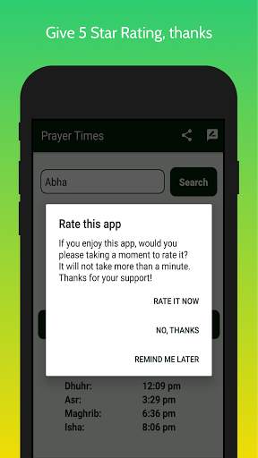 Prayer Times Lite screenshot 8