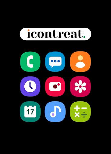 OneUI 4 Icon Pack (Theme) Demo 1 تصوير الشاشة