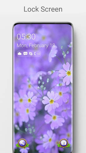 Flower Lock Screen screenshot 1