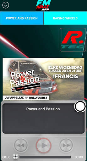 FM rally APP screenshot 3