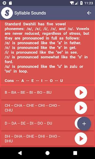 Word Power Swahili Free screenshot 5