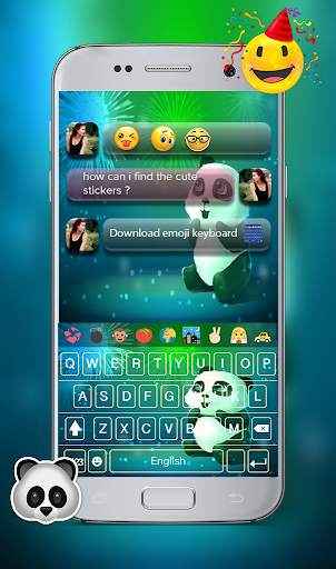 Panda Dream Emoji Keyboard - Panda Kawaii keyboard स्क्रीनशॉट 2