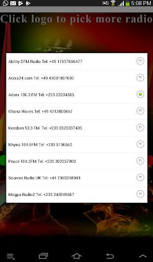 GHANA Radios - Adom Fie FM, MOGPA Radio, ACCRA24 6 تصوير الشاشة