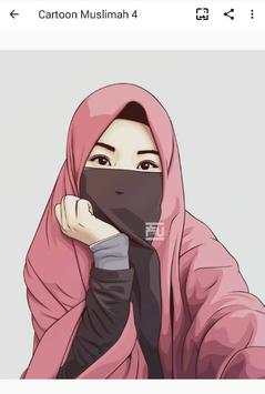 Cartoon Muslimah : Wallpaper and DP 3 تصوير الشاشة