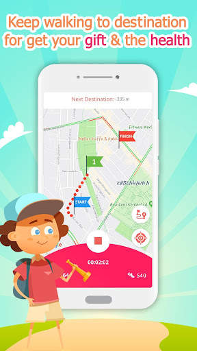Go Walk - hiking & walking app for children screenshot 5