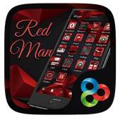 Red Man  Go Launcher Theme 5.99