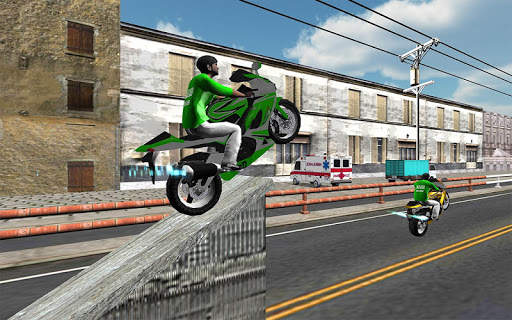 Azadi Bike Rider - Best One Wheeling 3D Game screenshot 3