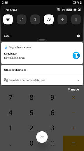 Toggle Track-cam mic Access dots as iOS14/GPS/Wifi screenshot 2