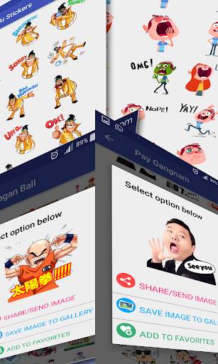 Emoji HD Talking Stickers for all Messengers screenshot 4