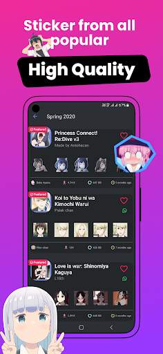  999K Anime Stickers WASticker screenshot 7