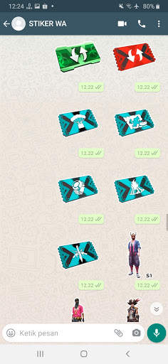 Sticker WA Free Fire FF Emote 2021 WAStickerApps screenshot 3