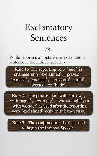 Grammar : Reported Speech Lite screenshot 10