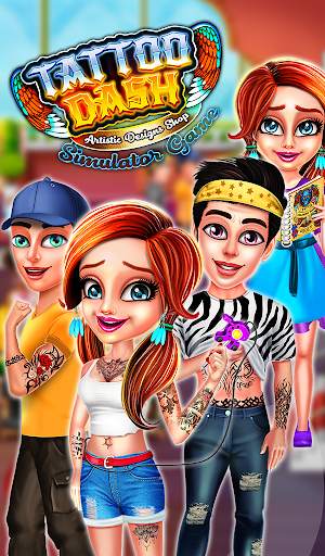 Tattoo Dash : Simulator Games screenshot 1