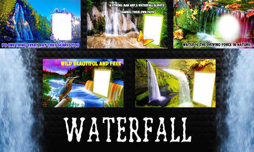 Nature Waterfall Photo Frame 2020 screenshot 4