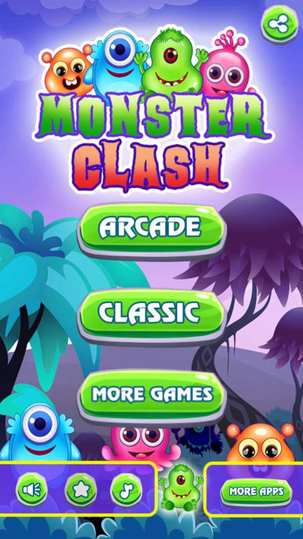 Monster Clash скриншот 1