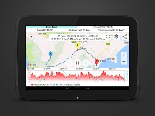 Tachimetro GPS Pro screenshot 2