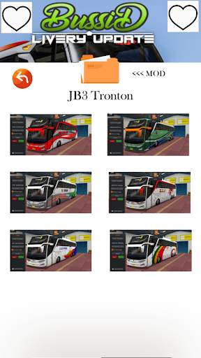 Bussid Livery Update скриншот 5