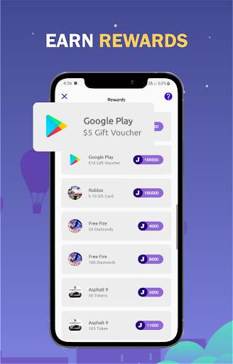 Play Games Earn Rewards स्क्रीनशॉट 1