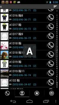 RocketDial Windows Phone Theme screenshot 2