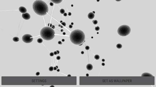 Particle Molecules 3D Live Wallpaper screenshot 25