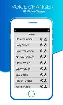 Voice Changer - Girl Voice Changer screenshot 3