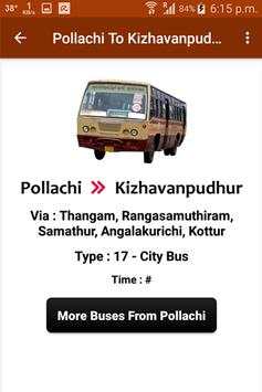 Pollachi Bus Info screenshot 6