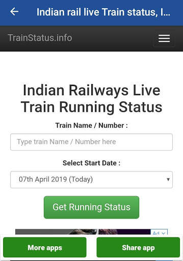 Indian Railway- Train running status, PNR Status screenshot 2