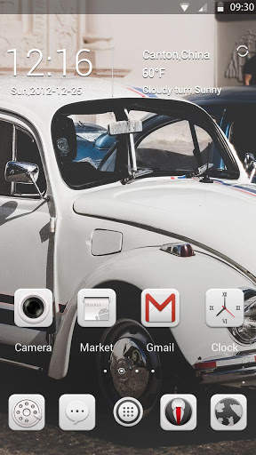 Vintage car Go Launcher Theme screenshot 2