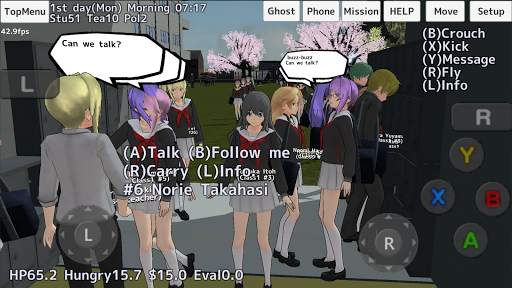 School Girls Simulator screenshot 1
