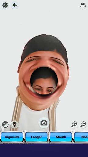 Face Warp - Crazy Selfie Camera 3 تصوير الشاشة